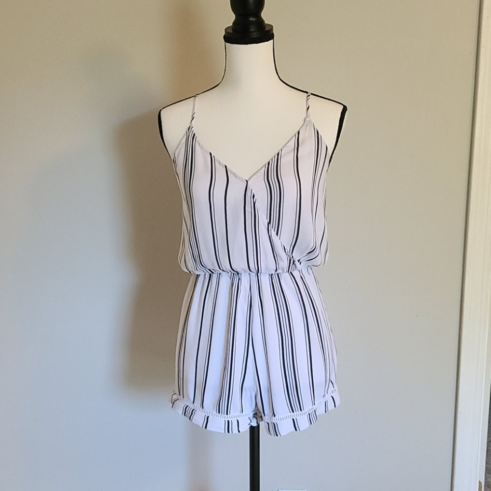 Striped romper from Pac Sun